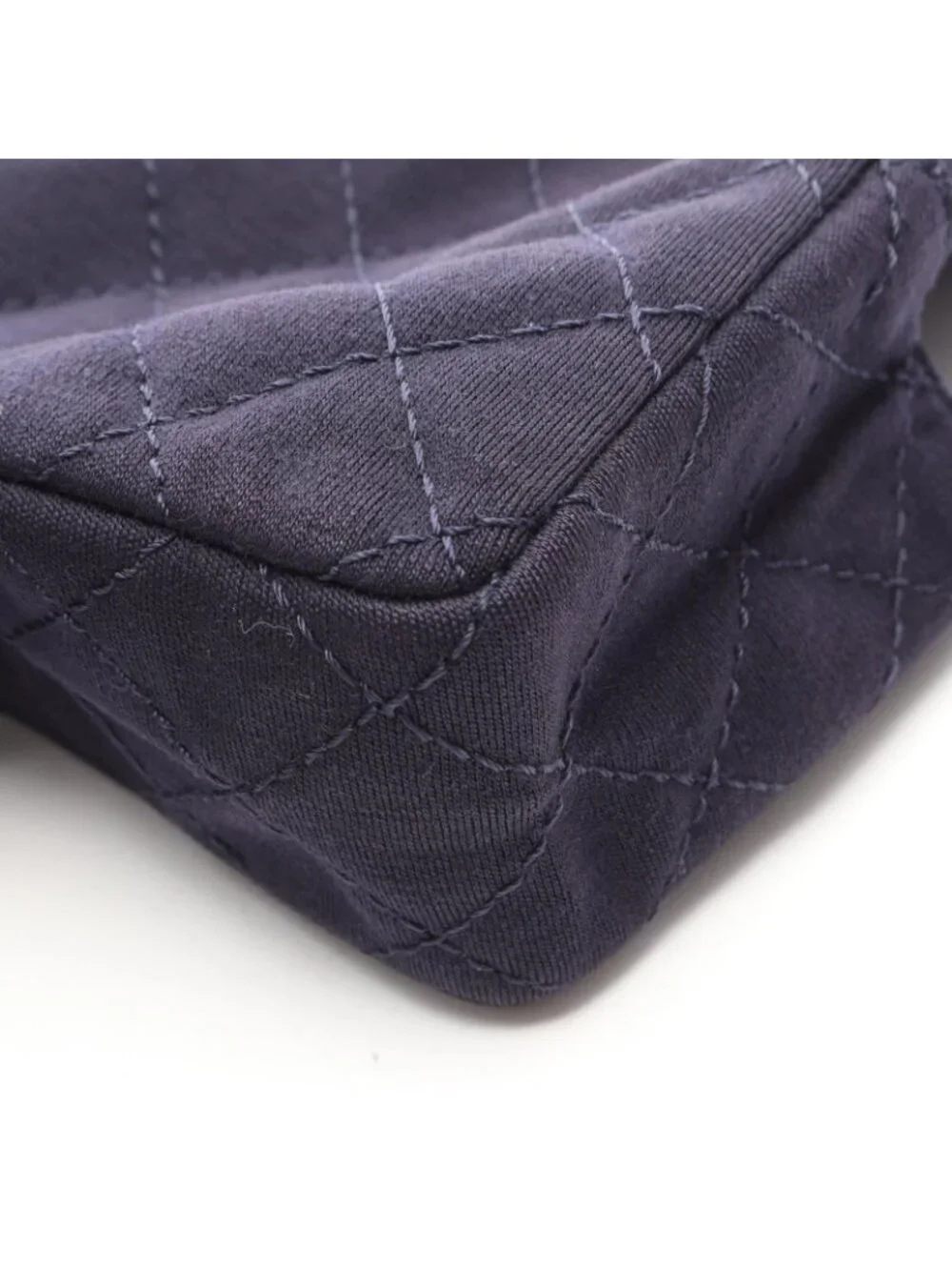 Chanel Shoulder Bag Quilted Union Jack Navy